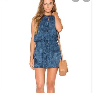 Blue life island halter dress